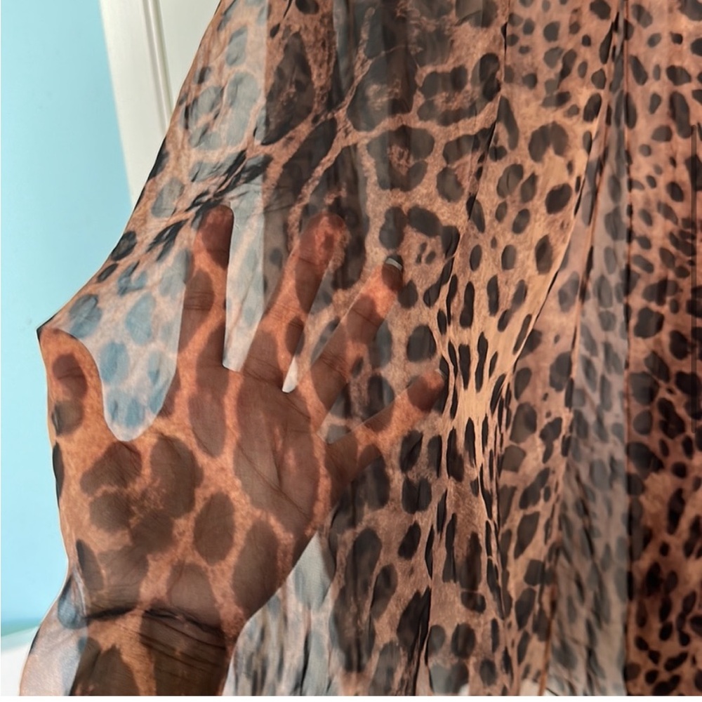 LEOPARD SKIRT - Picture 9 of 13
